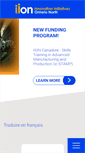 Mobile Screenshot of iion.ca